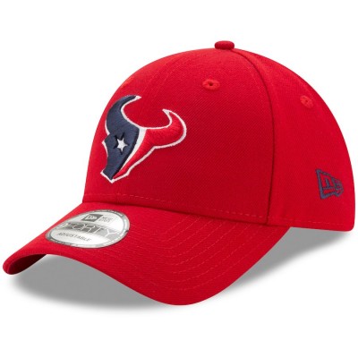 Men's Houston Texans New Era Red The League 2.0 9FORTY Adjustable Hat 2800847